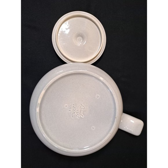 Russel Wright Granite Gray Tureen Bowl With Lid American Modern Steubenv… - Picture 2 of 4